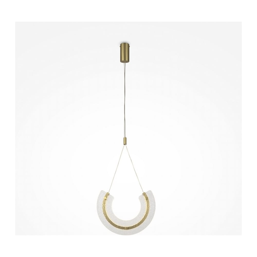 Изображение товара Подвесной светильник MAYTONI Maya с прозрачным плафоном и золотой арматурой