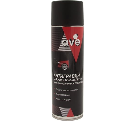 Изображение товара Антигравий спрей AVE Шагрень черный 650 мл -971-2 9104030
