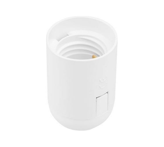 Изображение товара Патрон Е27 ЮПИТЕР термостойкий пластик подвесной, белый JP7702-07