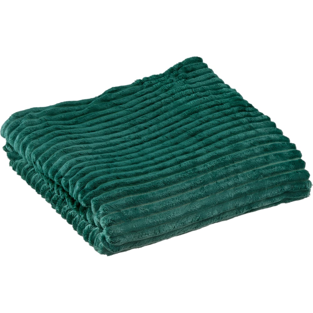 Изображение товара Флисовое покрывало PERFECTO LINEA 200x220 см зеленое Sleep mood