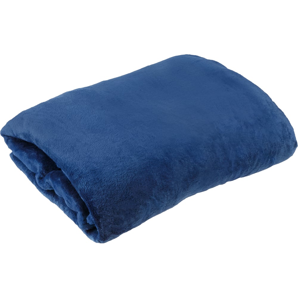 Изображение товара Флисовое покрывало PERFECTO LINEA серия Dream 150x200 см синее