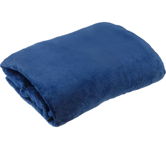 Изображение товара Флисовое покрывало PERFECTO LINEA 150x200 см, синее, серия Dream 60-150204