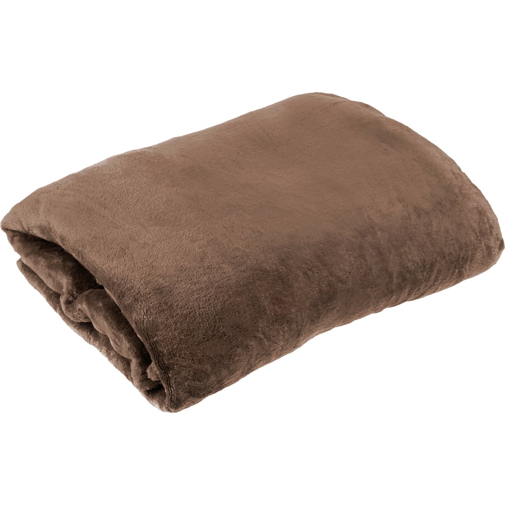 Изображение товара Флисовое покрывало PERFECTO LINEA 150x200 см Dream коричневое