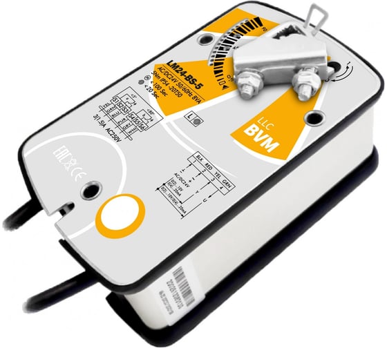 Изображение товара Электропривод для воздушных клапанов BVM LM24-BS-5