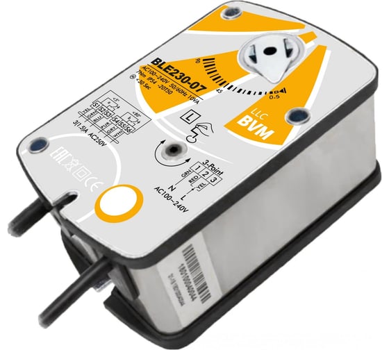 Изображение товара Электропривод для дымовых клапанов BVM BLE230-07