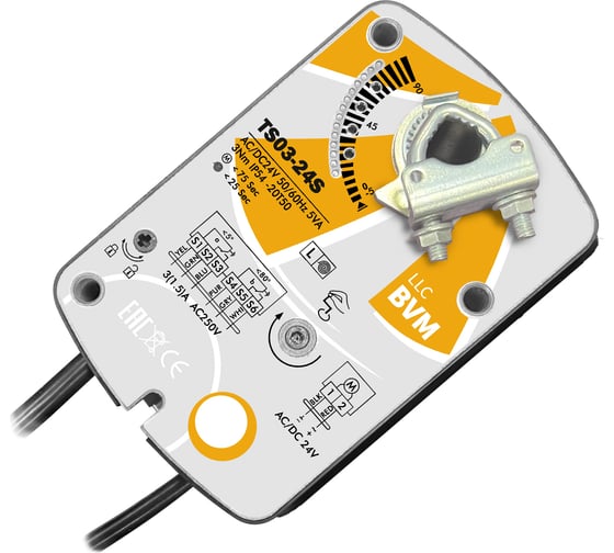 Изображение товара Электропривод для воздушных клапанов BVM TS03-24S