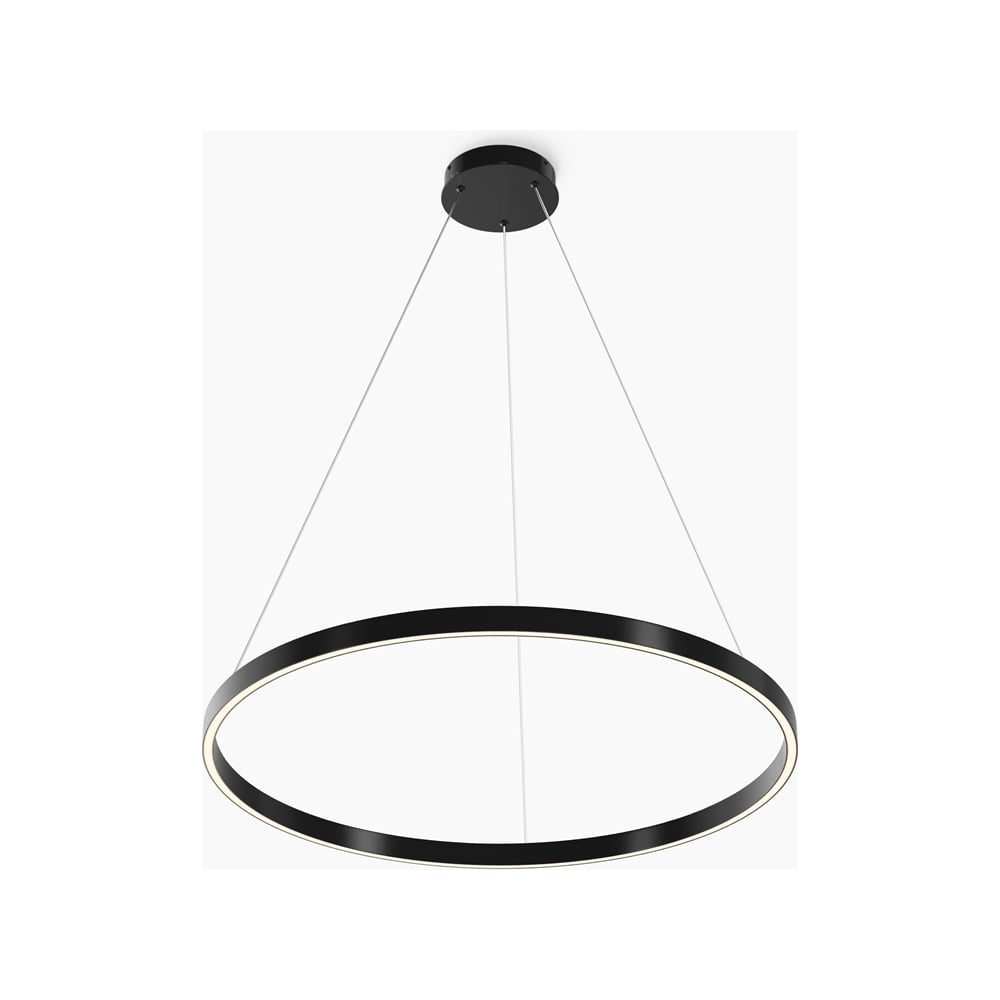 Изображение товара Подвесной светильник MAYTONI Rim AL черный регулируемый с LED