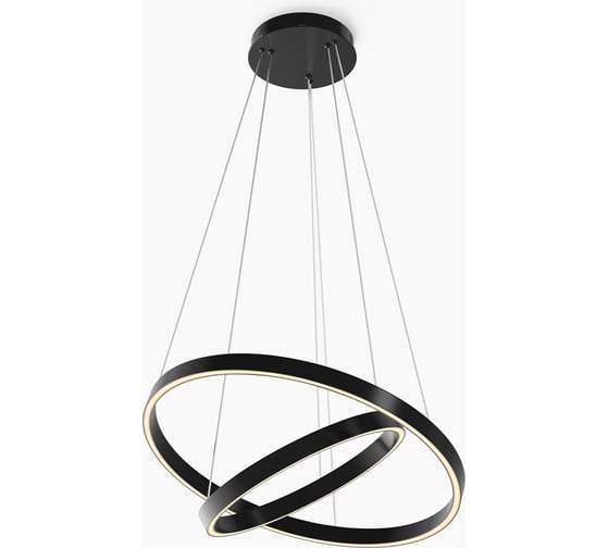 Изображение товара Подвесной светильник MAYTONI Rim Алюминий, Черный MOD058PL-L55BK