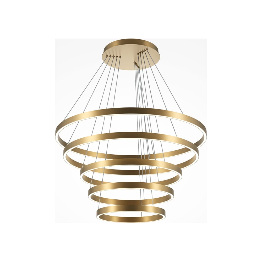 Изображение товара Подвесной светильник MAYTONI Rim металл латунь MOD058PL-L200BSK с регулируемой яркостью