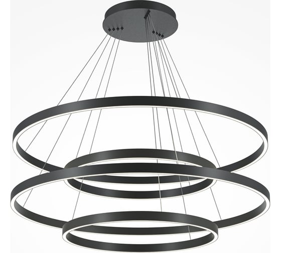 Изображение товара Подвесной светильник MAYTONI Rim Металл, Черный MOD058PL-L174BK