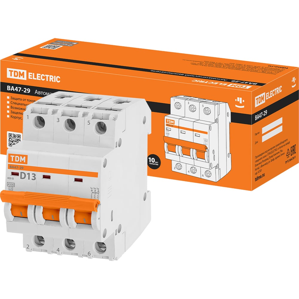 фото Автоматический выключатель tdm