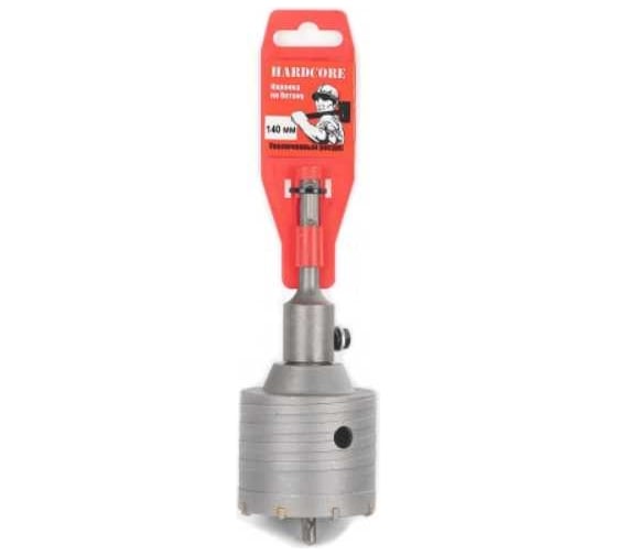 Изображение товара Коронка по бетону 140 мм в сборе Hardcore 110140