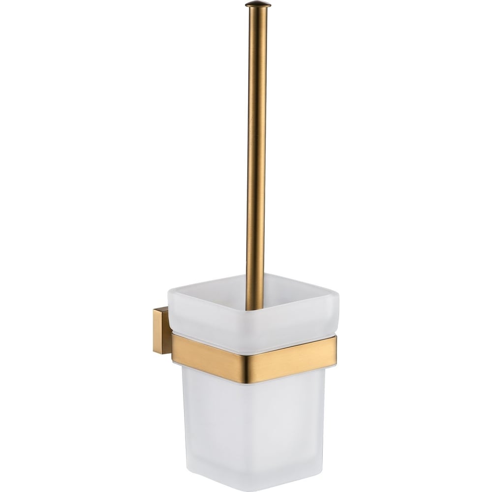 Изображение товара Ерш для ванной Shevanik SG5600G настенный латунь стекло белый золото