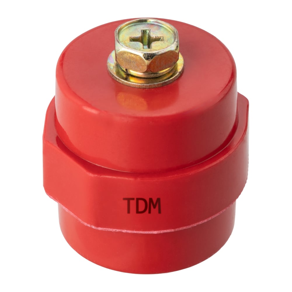 Изображение товара Силовой изолятор с болтом TDM ELECTRIC SM30 М6 для линий на открытом воздухе