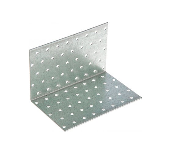 Изображение товара Крепежный равносторонний уголок КРЕП-КОМП KUR 100х100х100х2.0мм 25шт кур100100пр25