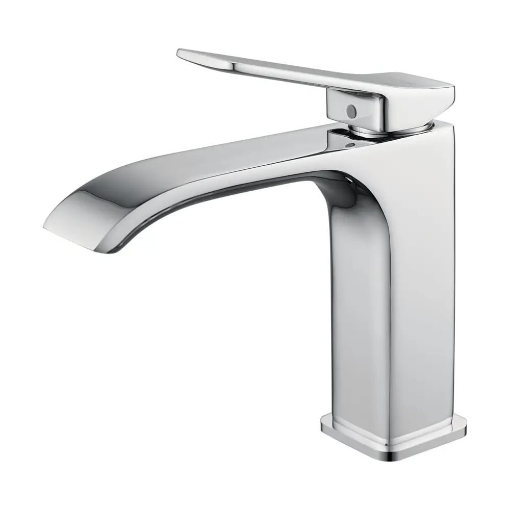 Изображение товара Смеситель для раковины SHEVANIK S4001 однорычажный хром в стиле современный