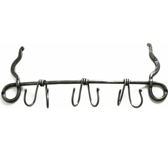 Изображение товара Кованая настенная вешалка Covali 6 крючков HC-639