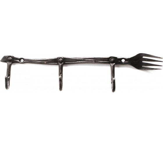 Изображение товара Кованая настенная вешалка Covali Вилка HC-421