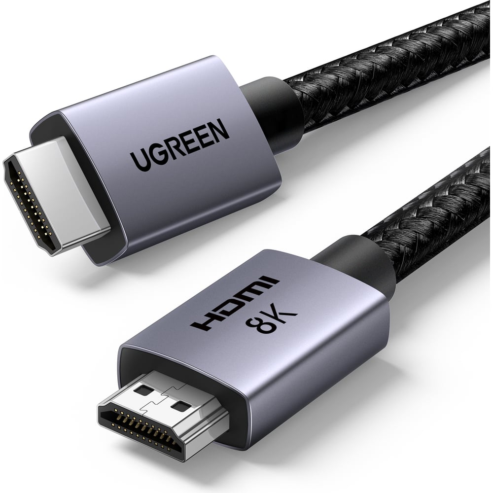 Изображение товара Кабель HDMI Ugreen HD171 8K 1м версия 2.1 текстиль серый