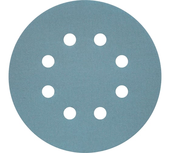 Изображение товара Круг шлифовальный на липучке siaflex 1948 (5+1 шт; 125 мм; 8 отверстий; P320) sia Abrasives sf6-125-8-320