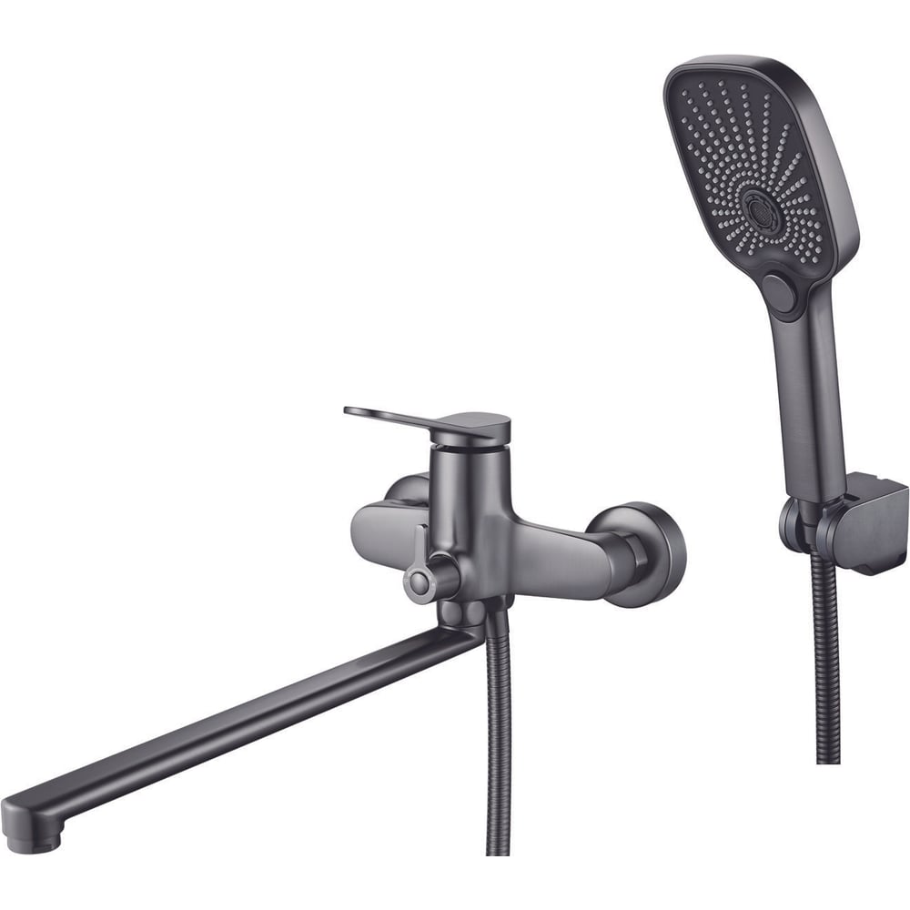 Изображение товара Смеситель для ванны Shevanik S6222T с поворотным изливом и лейкой