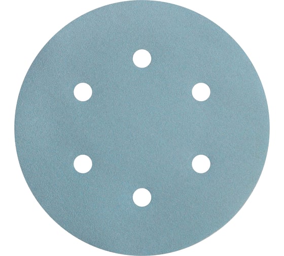 Изображение товара Круг шлифовальный на липучке siaflex 1948 (5+1 шт; 150 мм; 6 отверстий; P220) sia Abrasives sf6-150-6-220