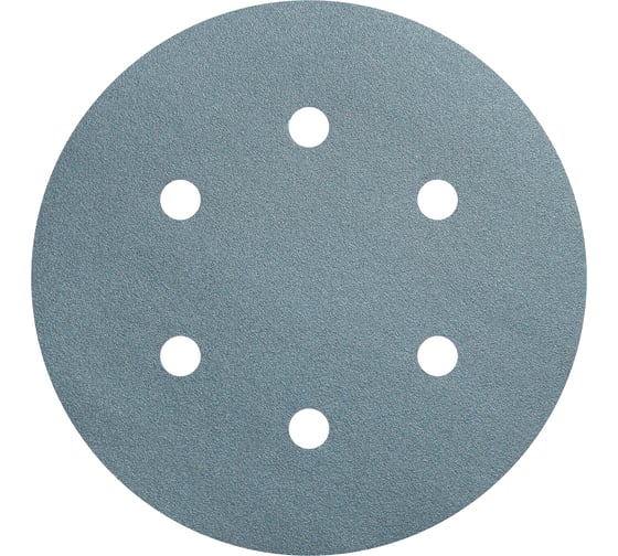 Изображение товара Круг шлифовальный на липучке siaflex 1948 (5+1 шт; 150 мм; 6 отверстий; P150) sia Abrasives sf6-150-6-150