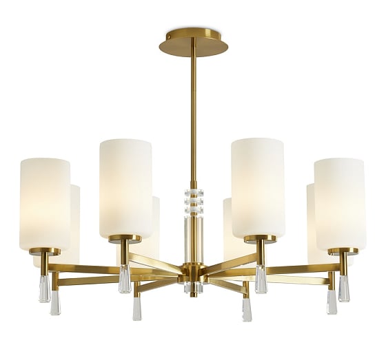 Изображение товара Подвесной светильник Freya Chic Латунь Металл FR2031PL-08BS