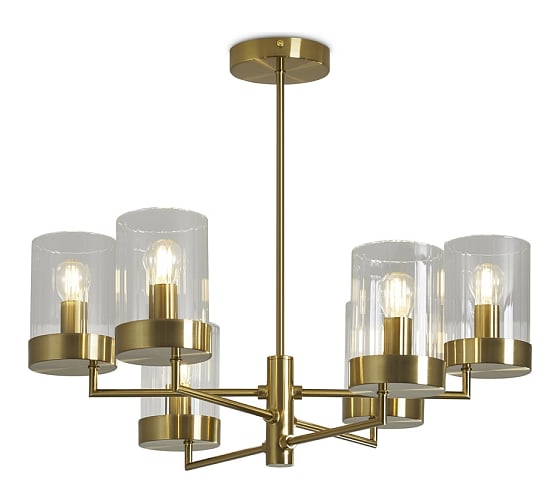 Изображение товара Подвесной светильник Freya Clip Латунь Металл FR5426PL-06BS