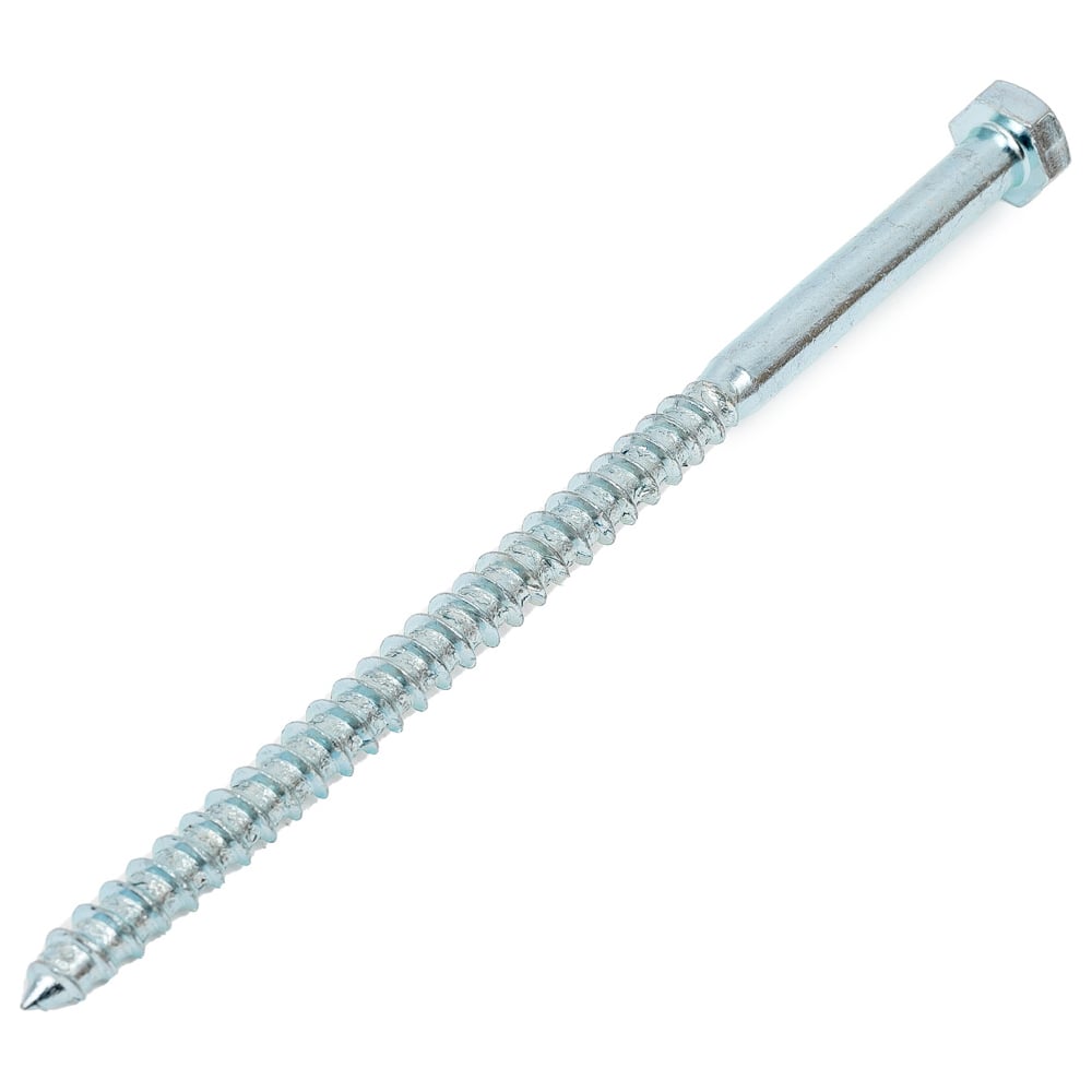 Изображение товара Сантехнический шуруп SWFS 8х150 50 штук оцинкованный для крепежа