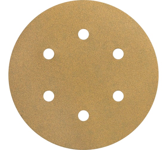 Изображение товара Круг шлифовальный на липучке siaone 1944 (5+1 шт; 150 мм; 6 отверстий; P120) sia Abrasives so6-150-6-120