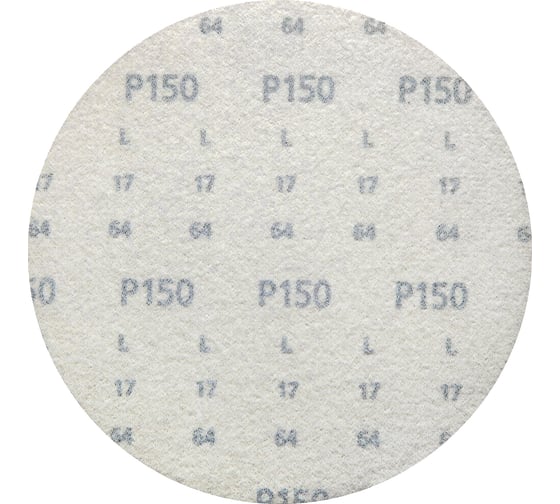 Изображение товара Круг шлифовальный на липучке siaone 1944 (5+1 шт; 125 мм; без отверстий; P150) sia Abrasives so6-125-0-150