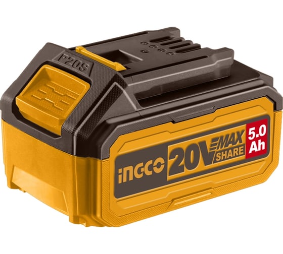 Изображение товара Аккумуляторная батарея INGCO INDUSTRIAL Li-ion 5.0 Ач FBLI20031