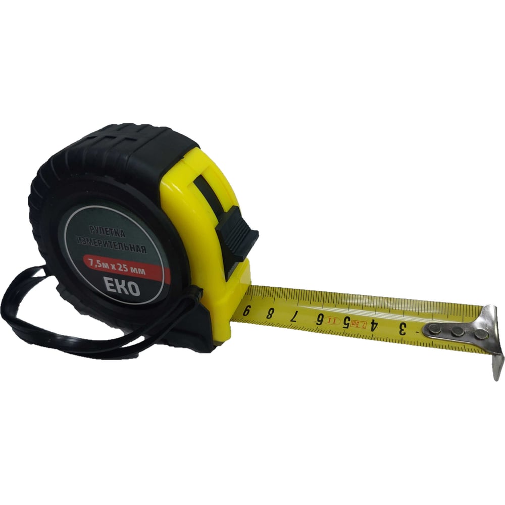 Изображение товара Рулетка TOOLAS ЭКОНОМ 7,5 м х 25 мм для домашних и профессиональных работ