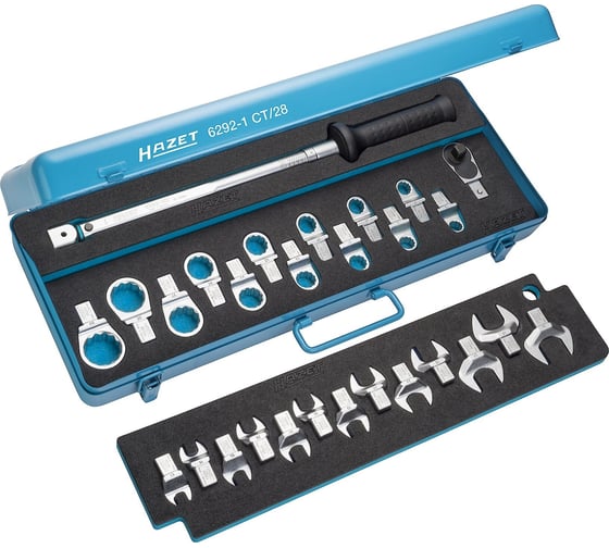 Изображение товара Набор динамометрических инструментов HAZET 6292-1CT/28