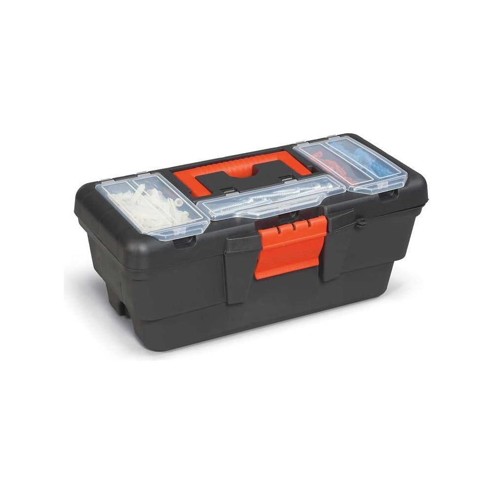 Изображение товара Ящик для инструментов Zalger EKONO 320x160x130 мм черный/красный