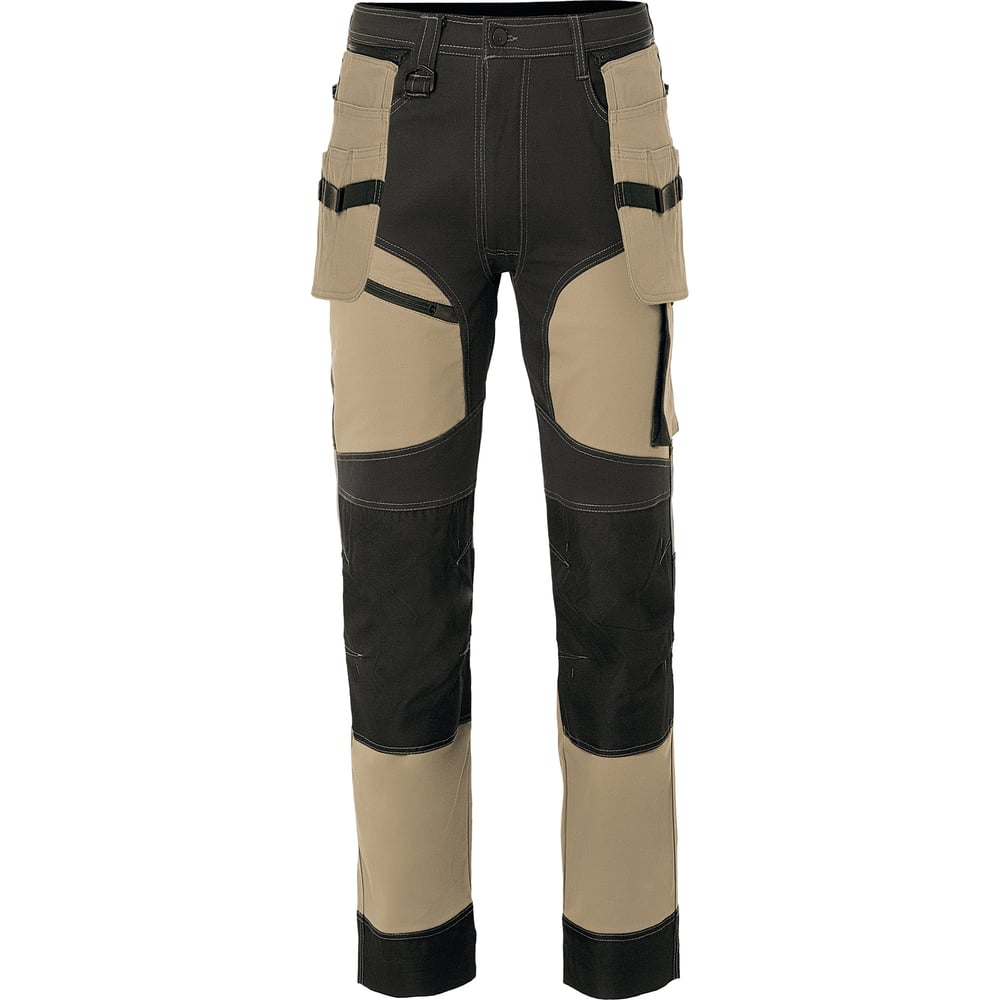 Изображение товара Брюки СОЮЗСПЕЦОДЕЖДА ГРАНД мужские бежевые/черные 56 рост 182-188