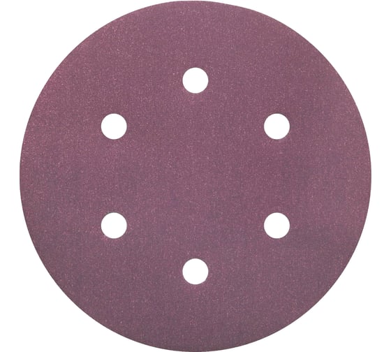 Изображение товара Круг шлифовальный на липучке siaspeed 1950 (5+1 шт; 150 мм; 6 отверстий; P320) sia Abrasives ss6-150-6-320