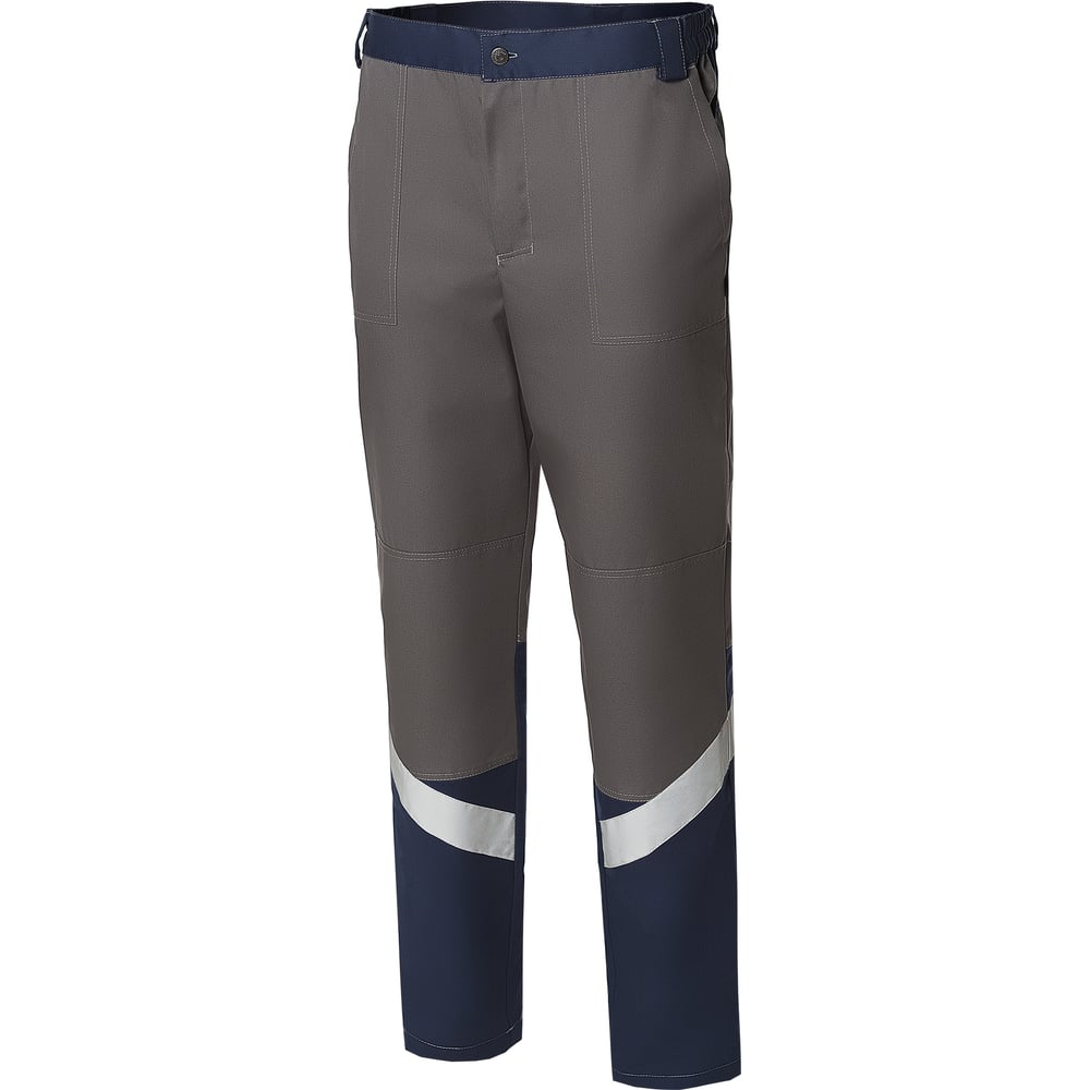 Изображение товара Брюки СОЮЗСПЕЦОДЕЖДА ТЕЙКЕР для работы 52-54, темно-синие/темно-серые