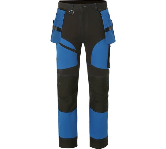 Изображение товара Брюки СОЮЗСПЕЦОДЕЖДА ГРАНД василек/черные, размер 54, рост 182-188 2000000244778