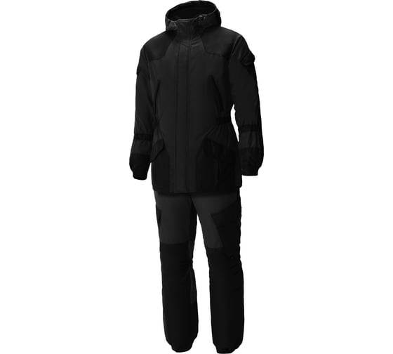 Изображение товара Костюм мужской Горка утепленный черный, тк.Берген, 56-58/182-188 СОЮЗСПЕЦОДЕЖДА 2000000271255