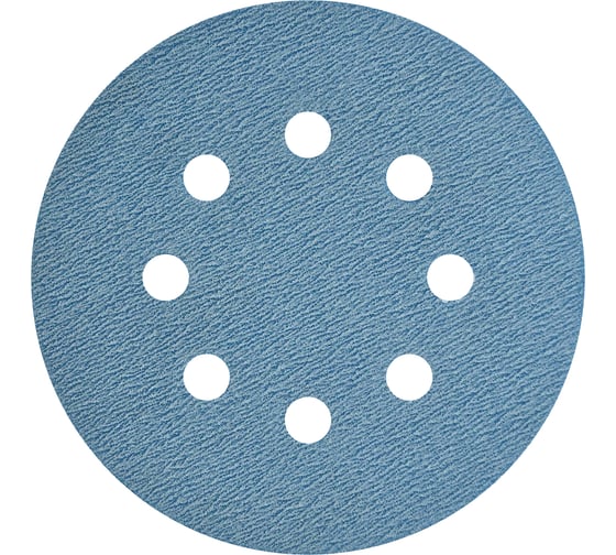 Изображение товара Круг шлифовальный на липучке FILM (5 шт; 125 мм; 8 отверстий; P320) NAPOLEON npf5-125-8-320