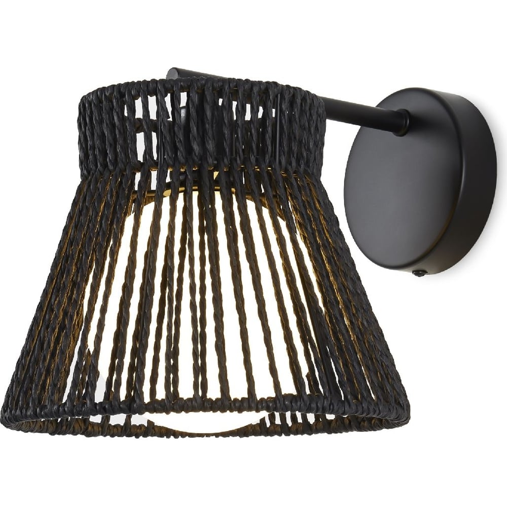 Изображение товара Настенный светильник Freya Cottage Черный металла для интерьера кантри