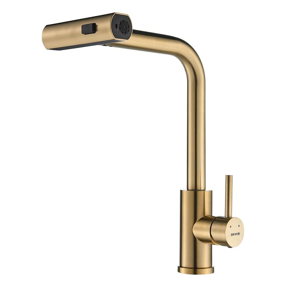 Изображение товара Смеситель для кухни Shevanik S263G с выдвижным изливом