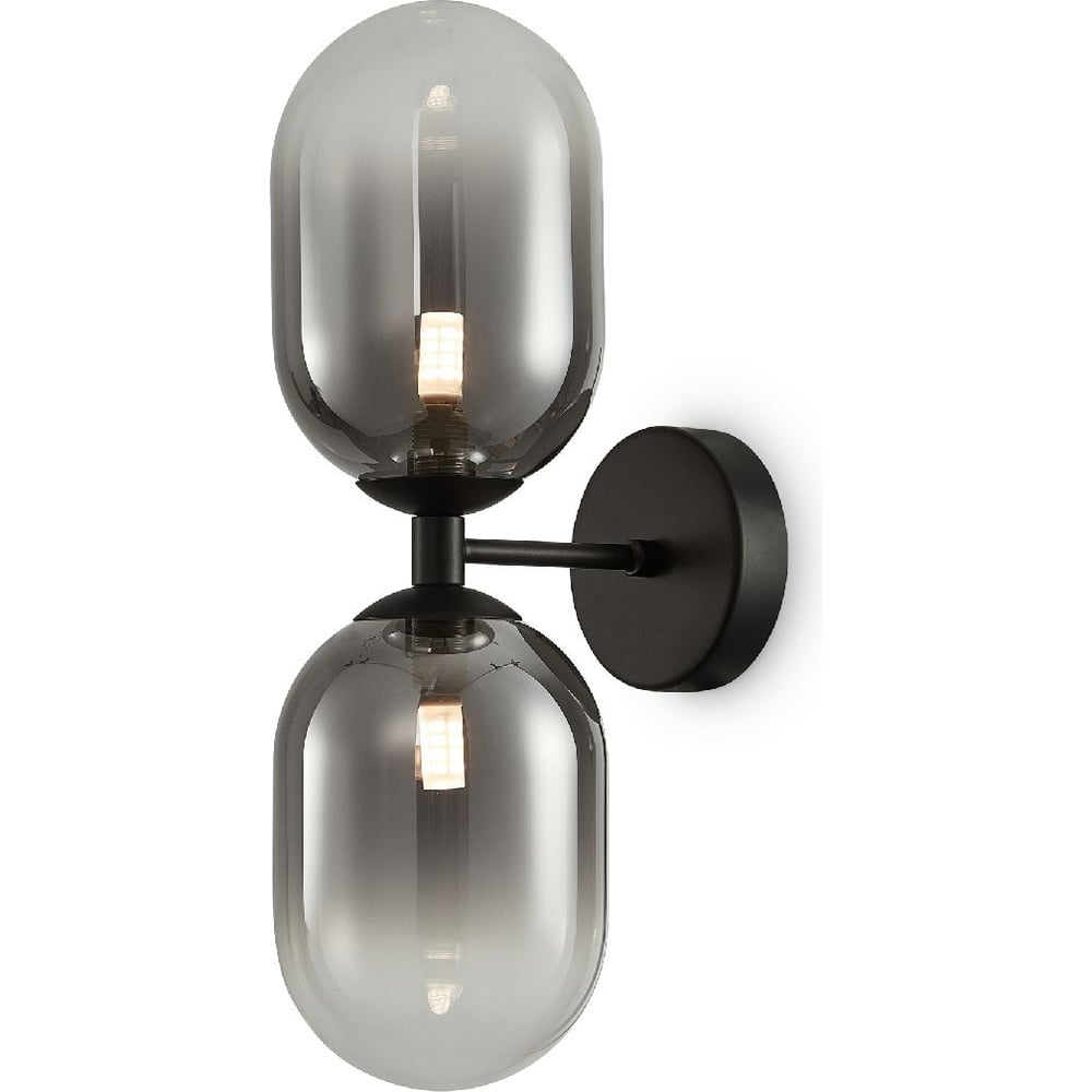 Изображение товара Настенный светильник Freya Tesse Матовый Черный Металл FR1011WL-02B