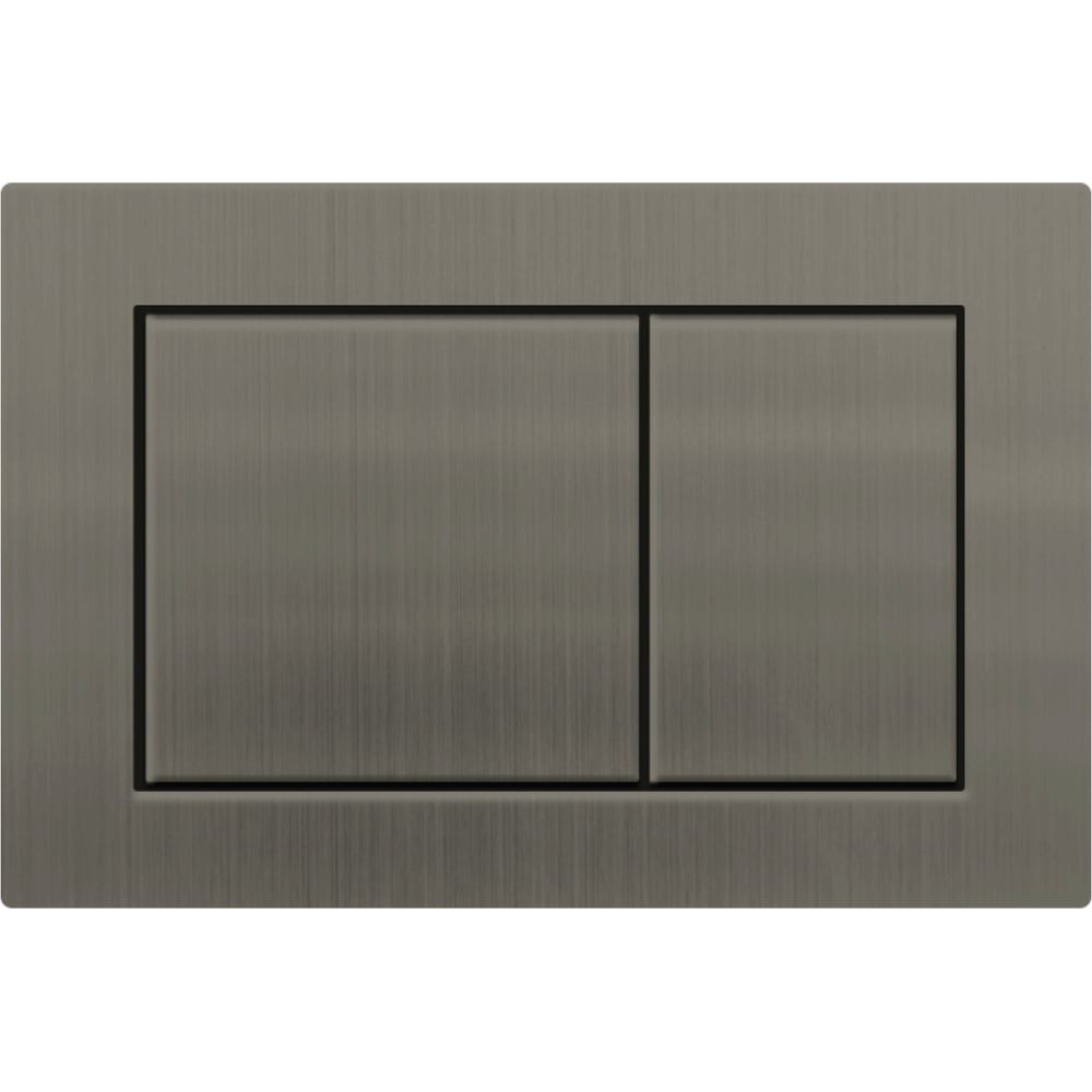 Изображение товара Кнопка смыва для инсталляции Tokito TATSUMAKI SQUARE Gun Metal
