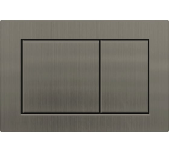 Изображение товара Кнопка смыва для инсталляции Tokito TATSUMAKI SQUARE GUN METAL TOK-TATSUMAKI-SQ-GM