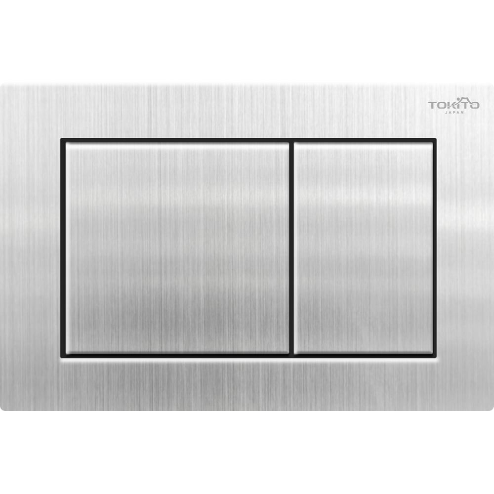 Кнопка смыва для инсталляции Tokito TATSUMAKI SQUARE SS TOK-TATSUMAKI-SQ-SS