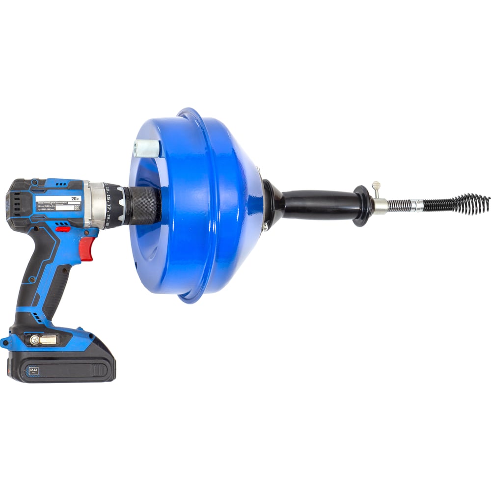 Изображение товара Вертушка КРОКОЧИСТ для удаления засоров в трубах до 76 мм