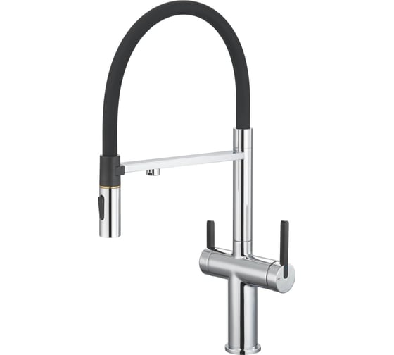 Изображение товара Смеситель для кухни с подключением фильтра питьевой воды Rose R458